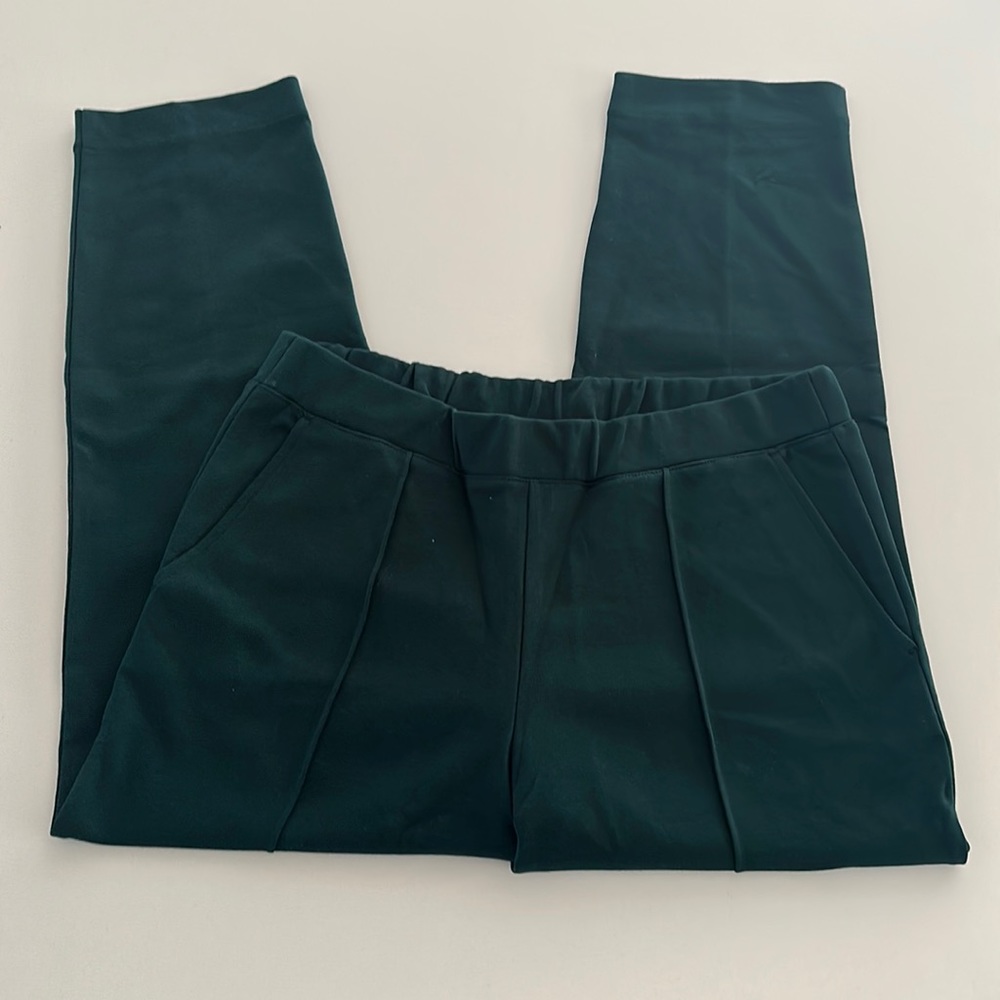 J Crew, Stretch Pull on Pants, Color: Indulgent Green